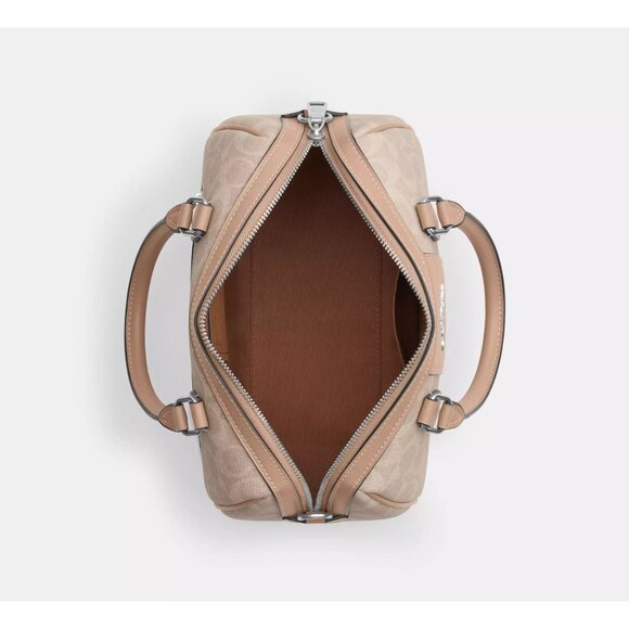 Rowan Satchel Bag In Signature Canvas CW376 - Picture 5 of 5